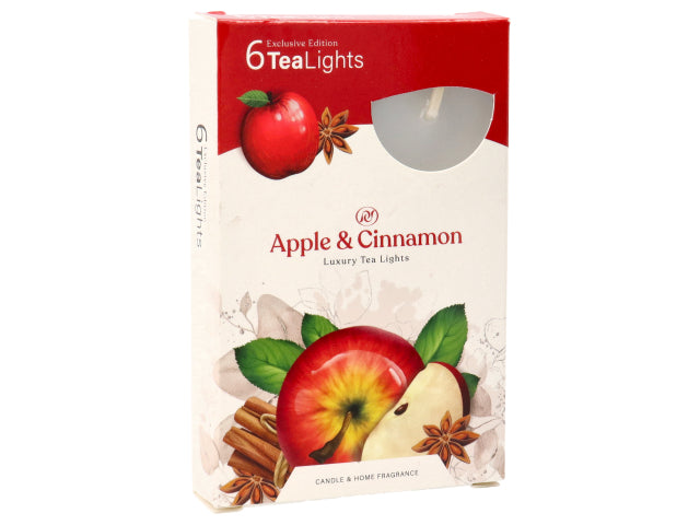 T-light 6pz apple & cinnamon