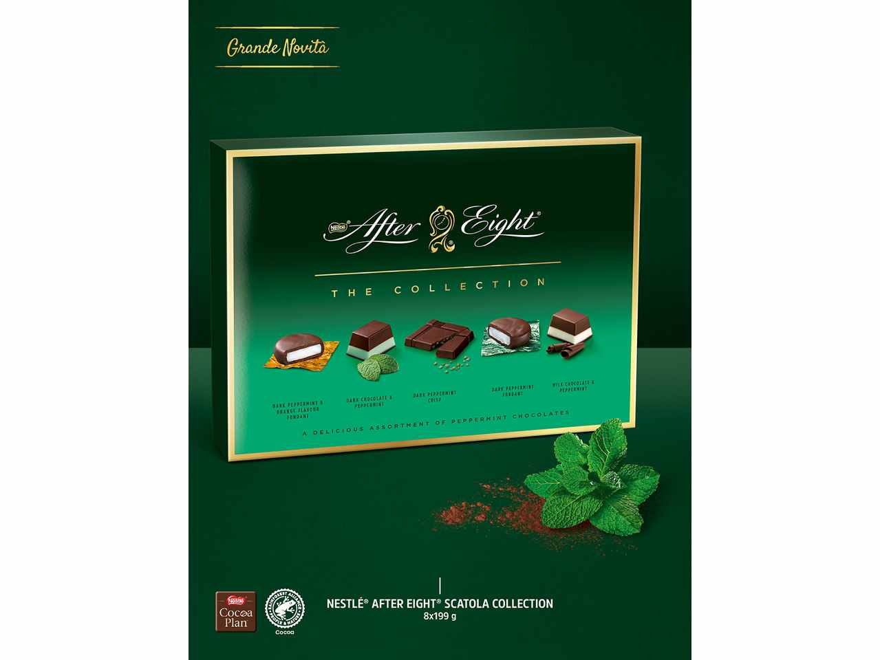 After eight mint collection box 199g