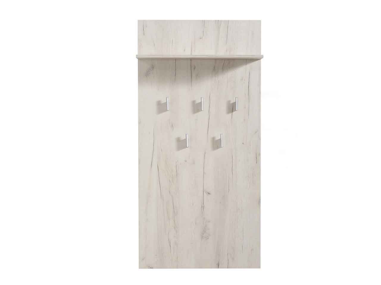Parete rovere sbiancato c/5ganci 7720131