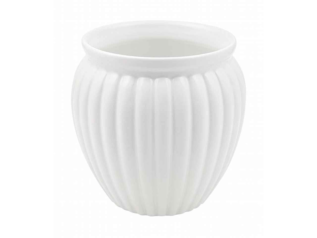 Vaso ceramica h140xd125 bianco vs-02-bi