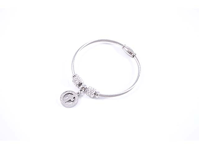 Bracciale rigido c/croce
