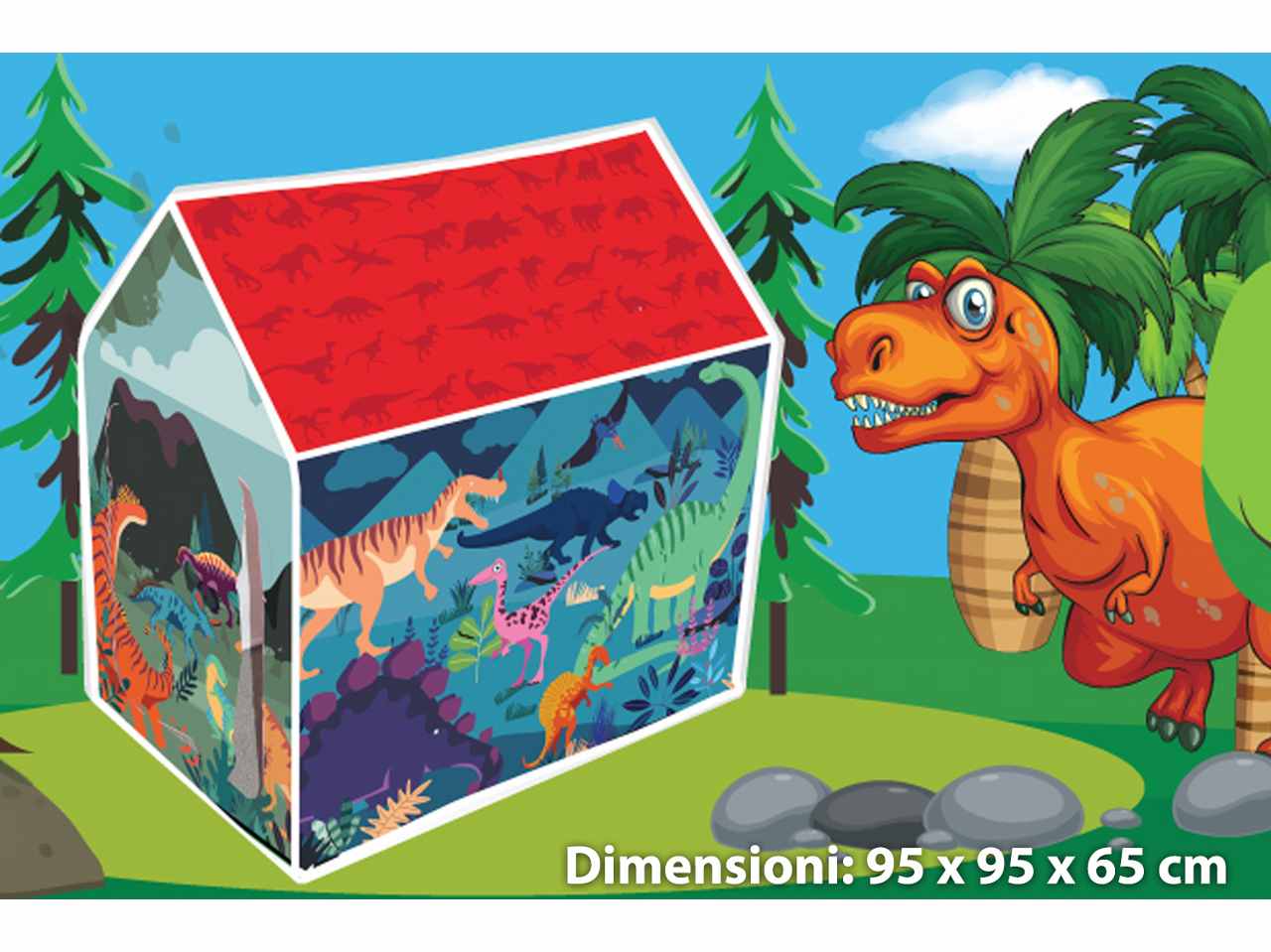 Casetta tenda dinosauri mrc46392