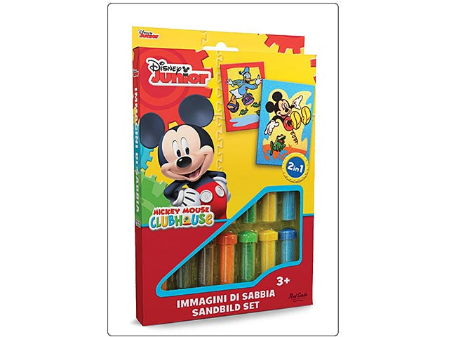 Mickey colora c/sabbia 2in1 rcds01 $