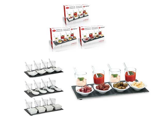 Set aperitivo 13 pezzi 30x15cm 871125202245