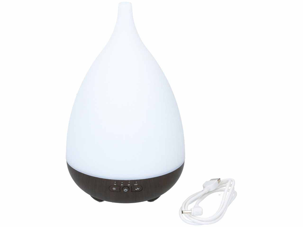 Grundig diffusore d'aroma multicolore incluso cavo usb 14x14x21,8cm