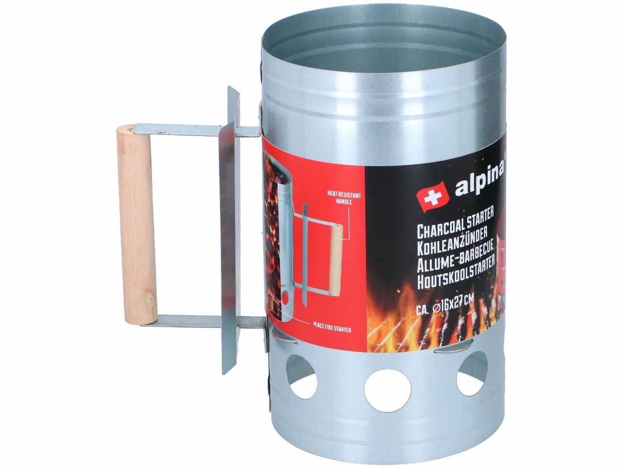 Starter per barbecue 25,5x16,7x27,4cm