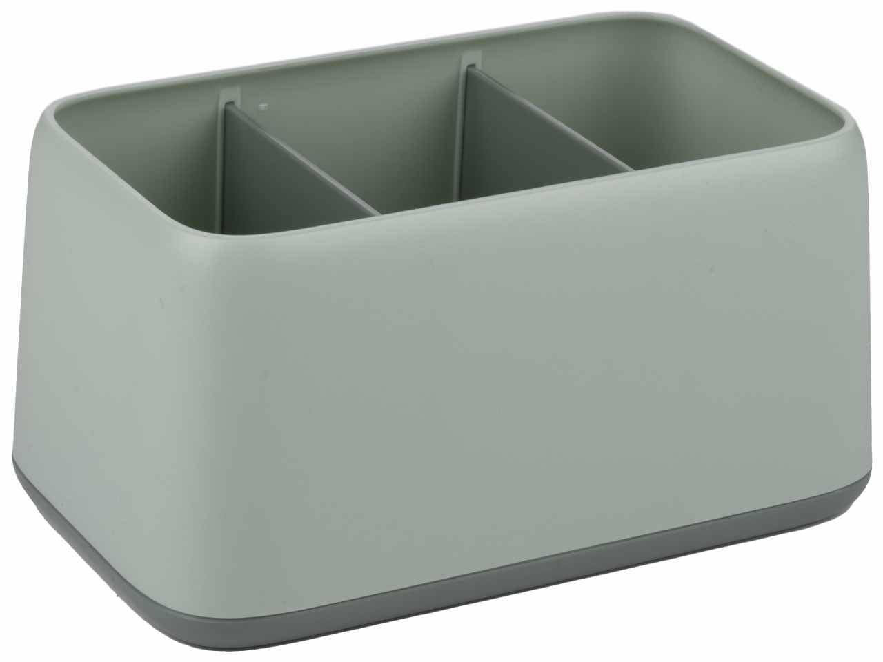 topwrite organizer da scrivania in plastica abs con 2 scomparti 15x9,8x8cm in 4 assortimenti