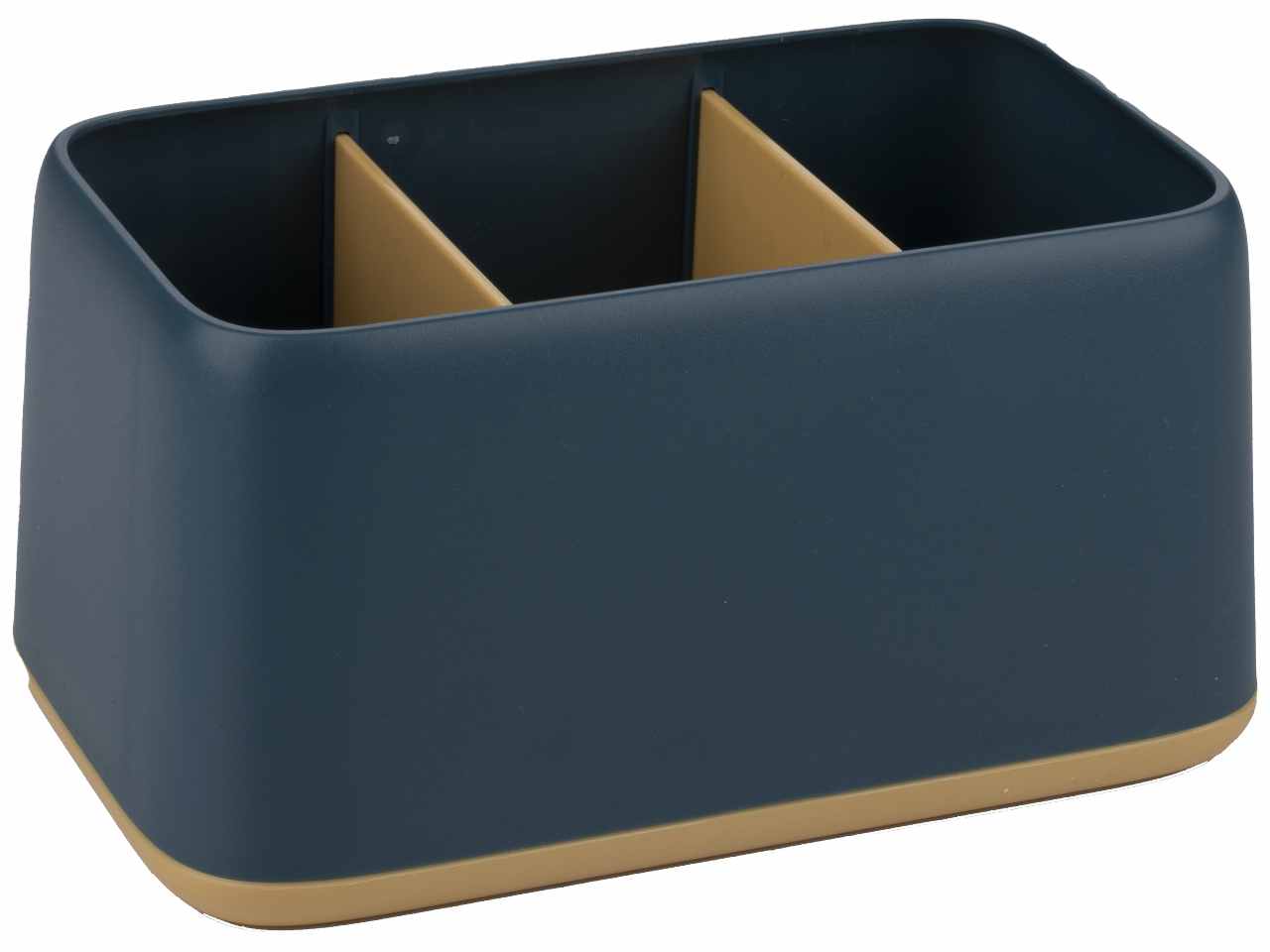 topwrite organizer da scrivania in plastica abs con 2 scomparti 15x9,8x8cm in 4 assortimenti