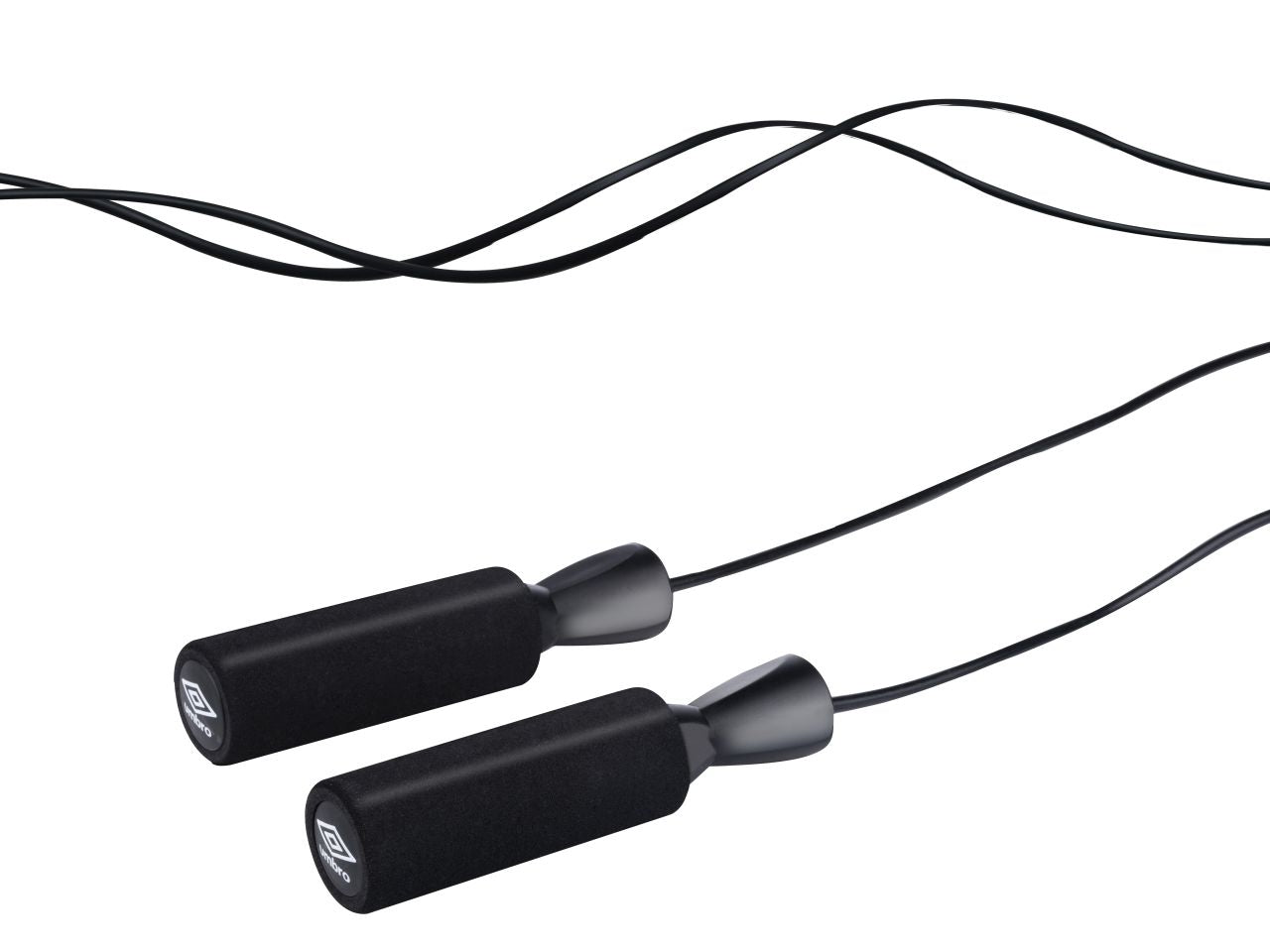 Corda per saltare con manici antiscivolo da 304cm misura 27x27x2cm marca umbro