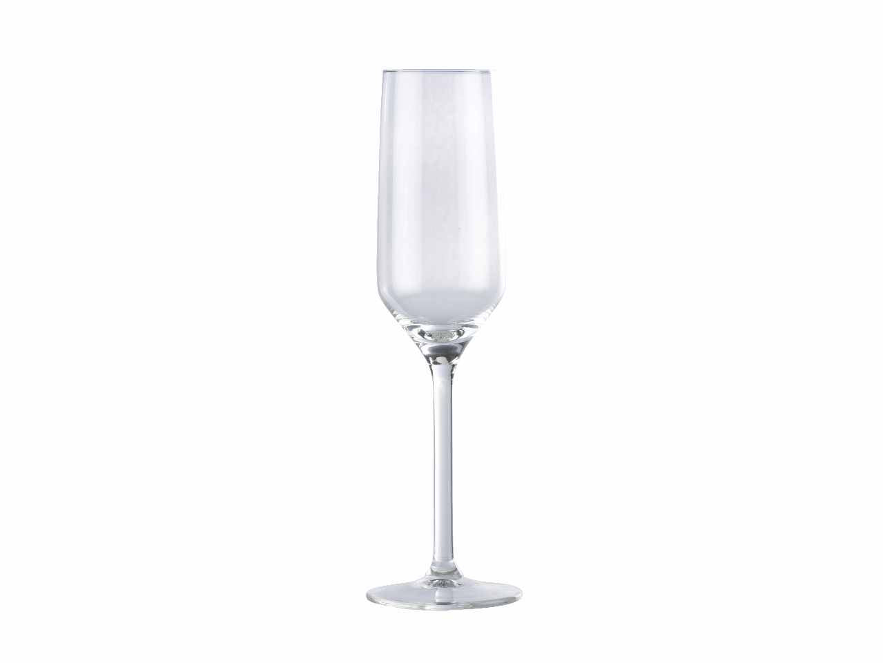 Alpina calici in vetro 6 pezzi da champagne 22cl 23x5,6x5,6cm