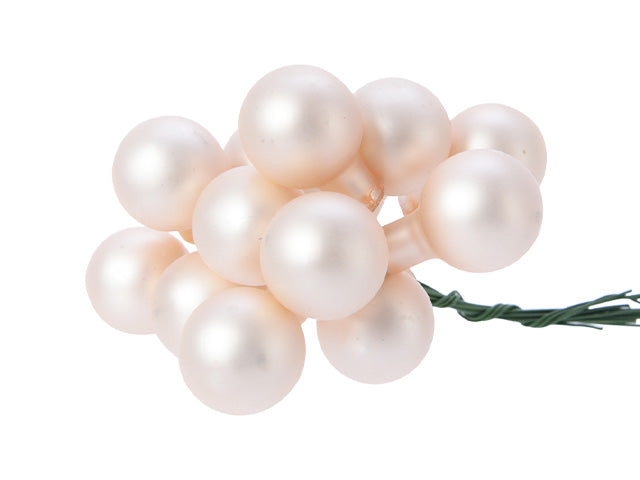 sfera vetro perla opaco 2cm 144pz710479