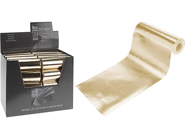 Rotolo natalizio 11x200cm oro 767530200