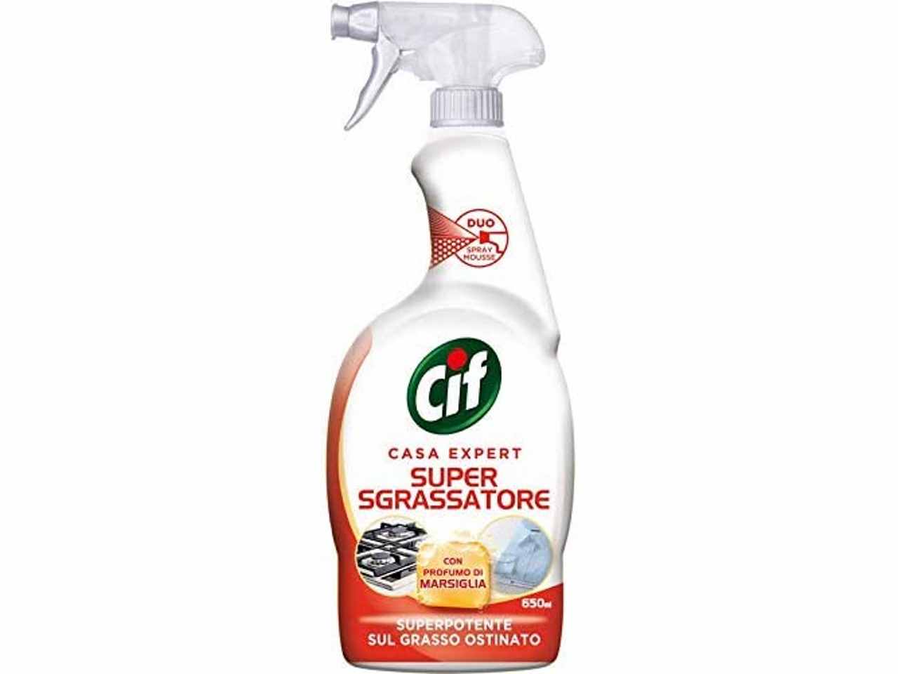 cif sgrassatore spary 650ml con profumo di marsiglia