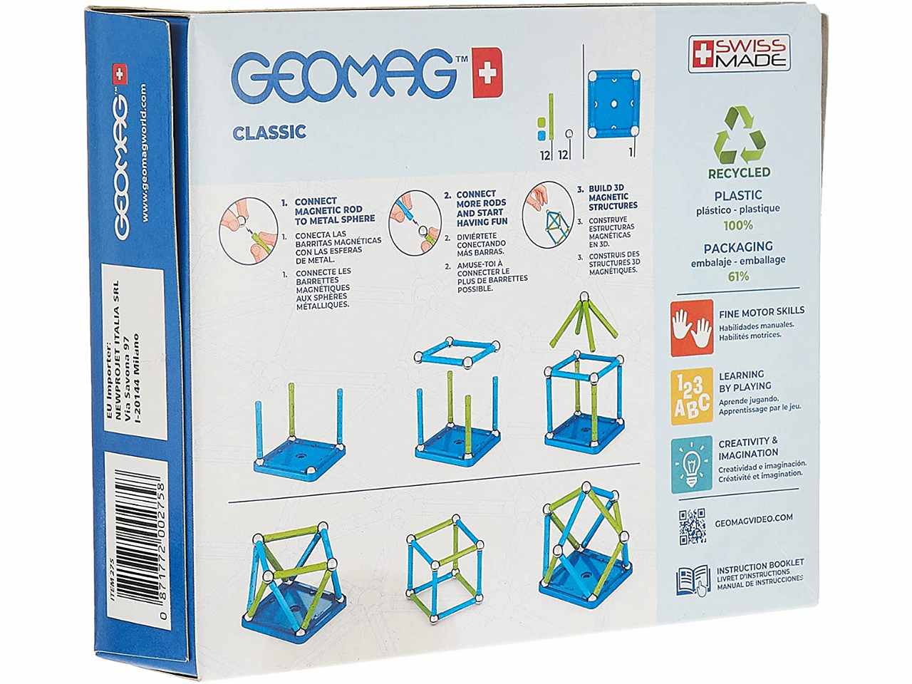 Geomag classic green line 25pz ricicl.geo-275