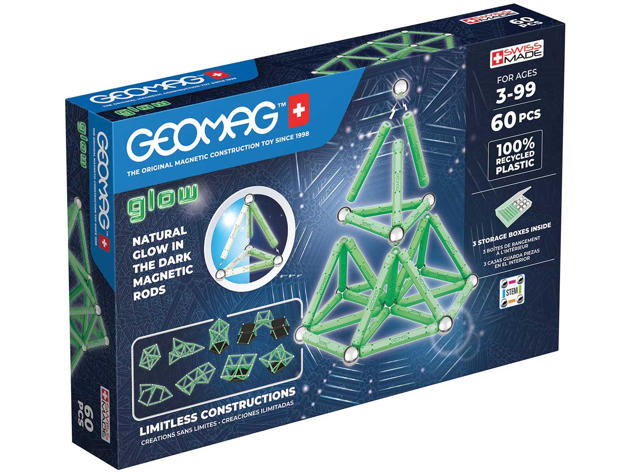 Glow recycled 60 pezzi 338