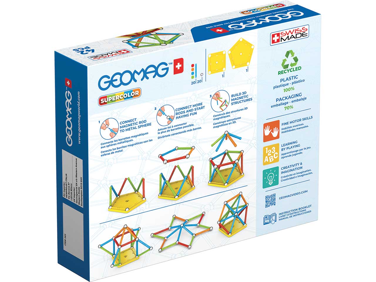 Supercolor panels recycled 42pz 383