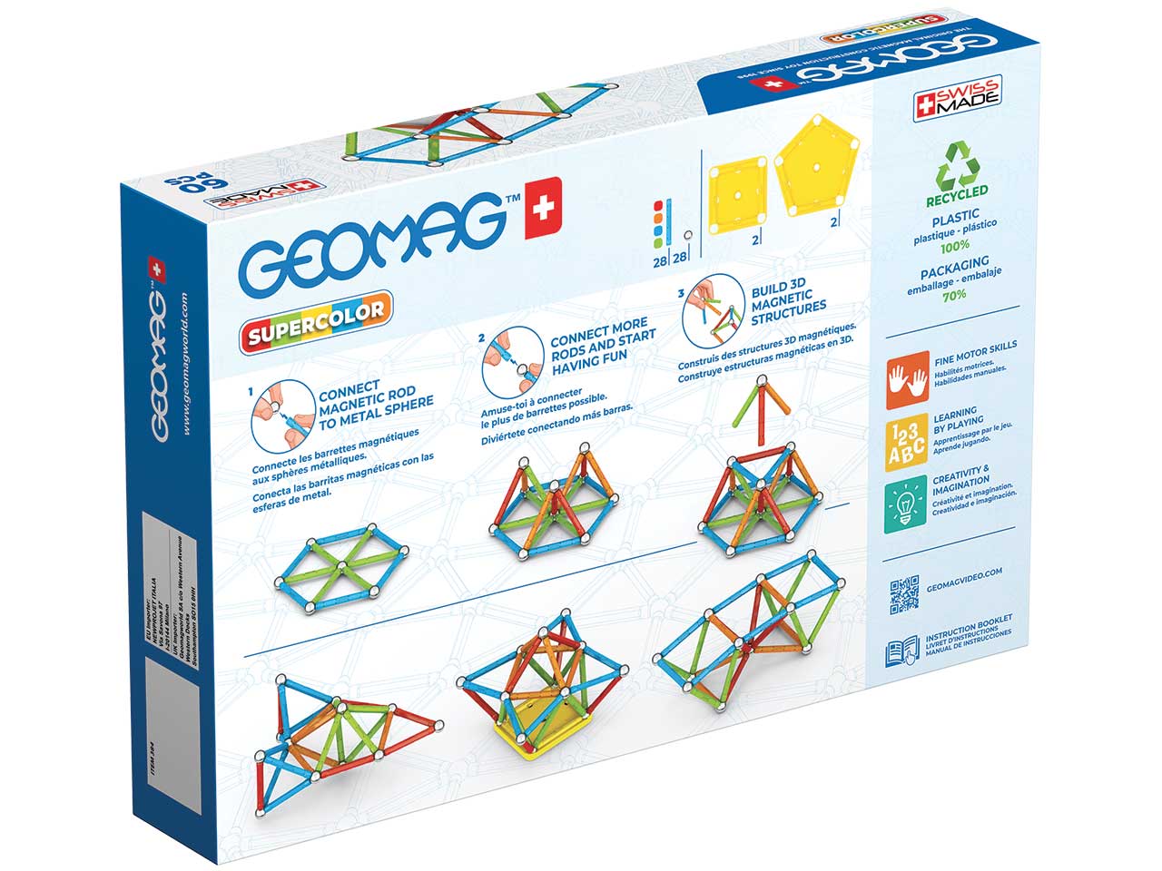 Supercolor panels recycled 60pz 384