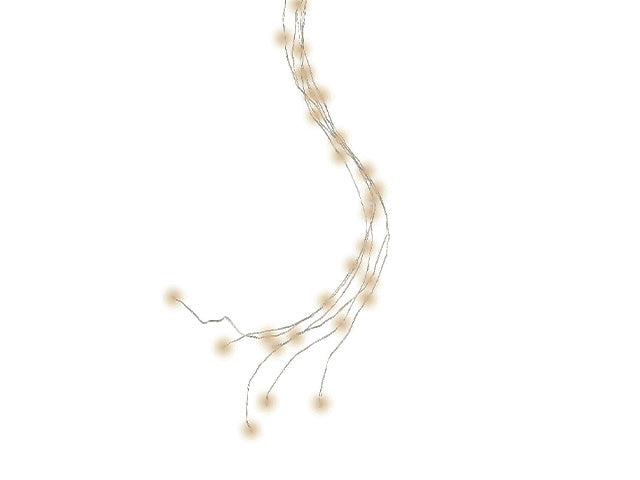 Ramo 190cm-640m.led bianco caldo uso esterno 496993