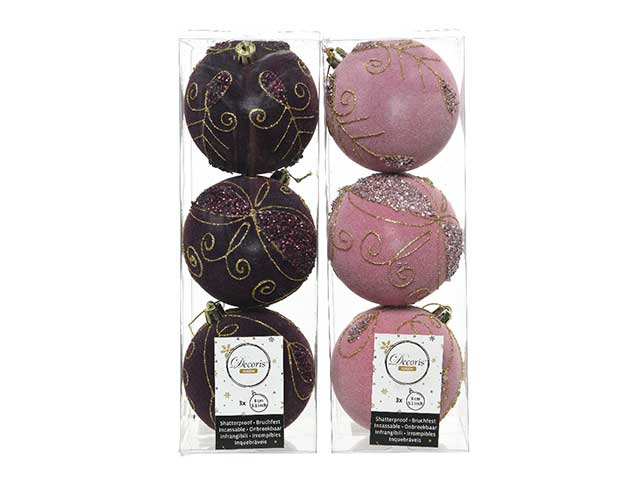 sfera 8cm 3pz assortiti 025909