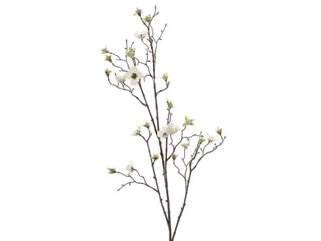 ramo fiori 92cm bianco 628515