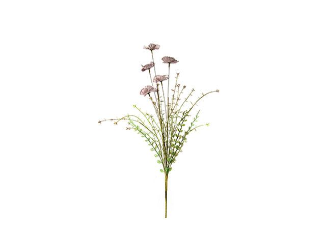 mazzo fiori secchi 66cm rosa 355907