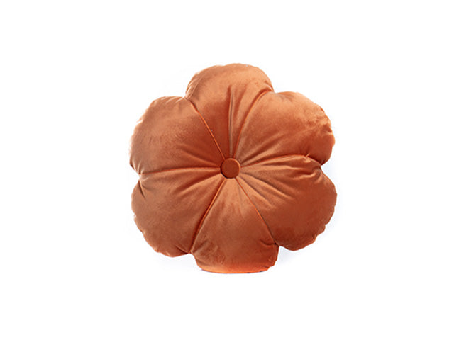 Cuscino fiore arancio 40cm 356057