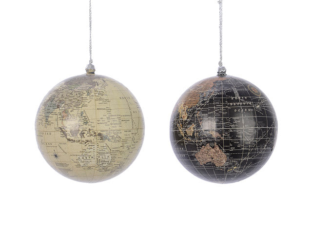 sfera plastica beige/marrone 10cm  633855