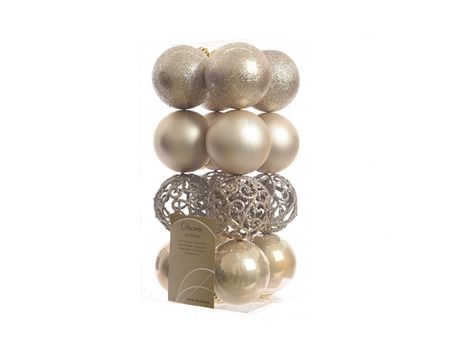 sfera 6cm 16pz perla 020856