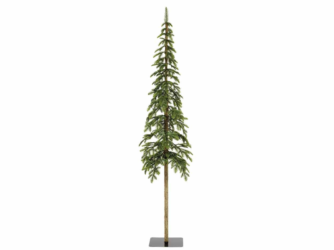 Albero di natale alpine 180cm d.41cm verde