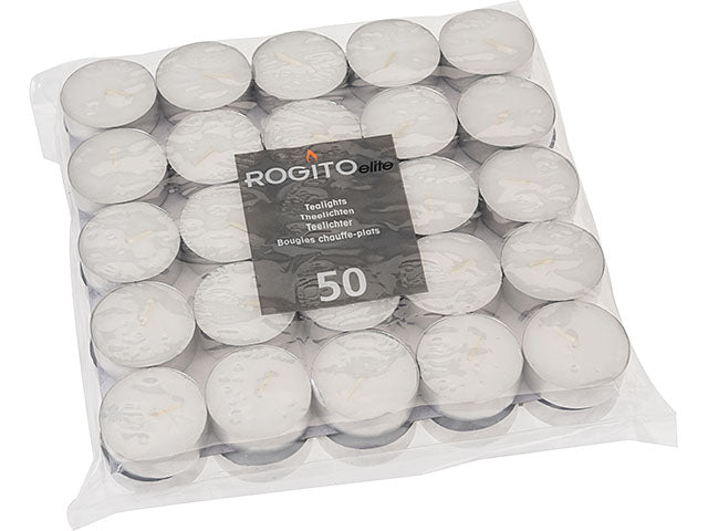 T-light bianche 12gr 50 pezzi tl1000050