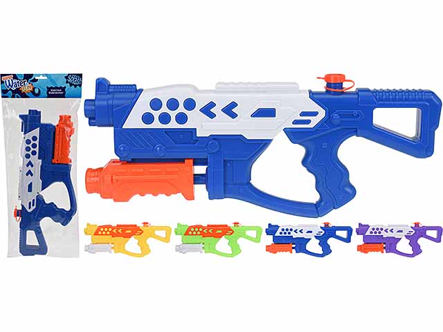 Pistola acqua 43cm 4 colori assortiti