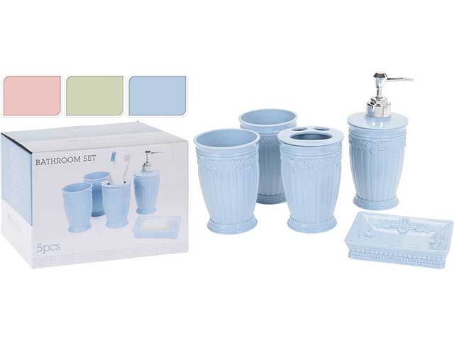Set bagno 5 pezzi 121000010