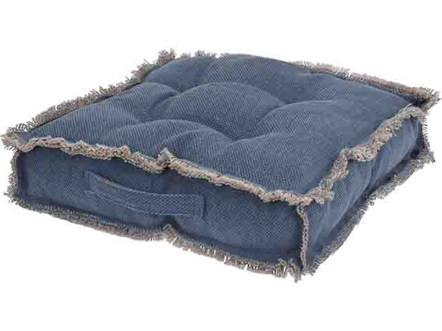 cuscino sedia cotone 40cm blu a35840000