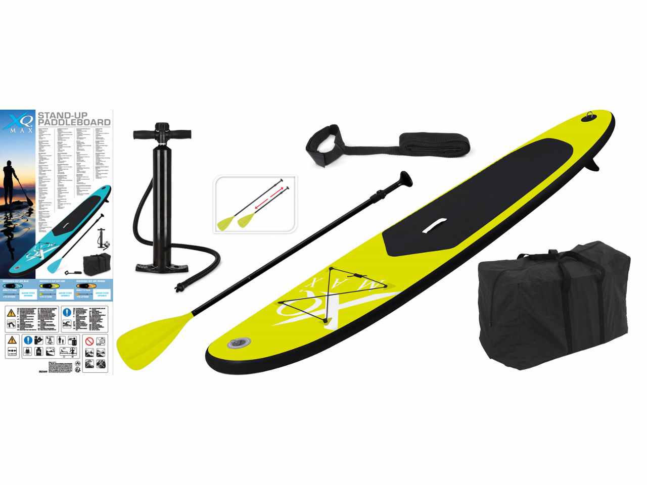 Tavola sup gonfiabile 285 xqmax lime