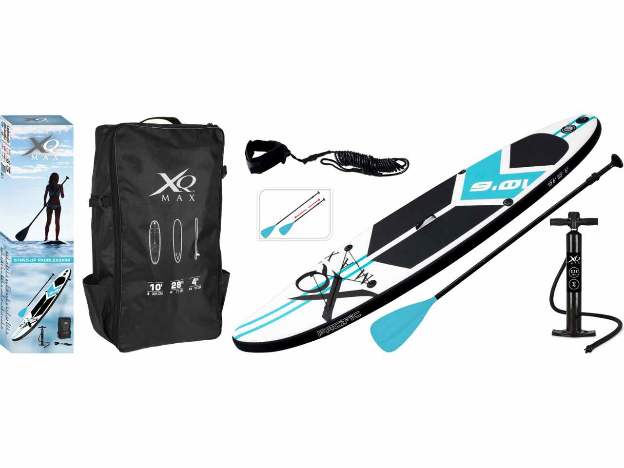Tavola sup gonfiabile 320 xqmax blu