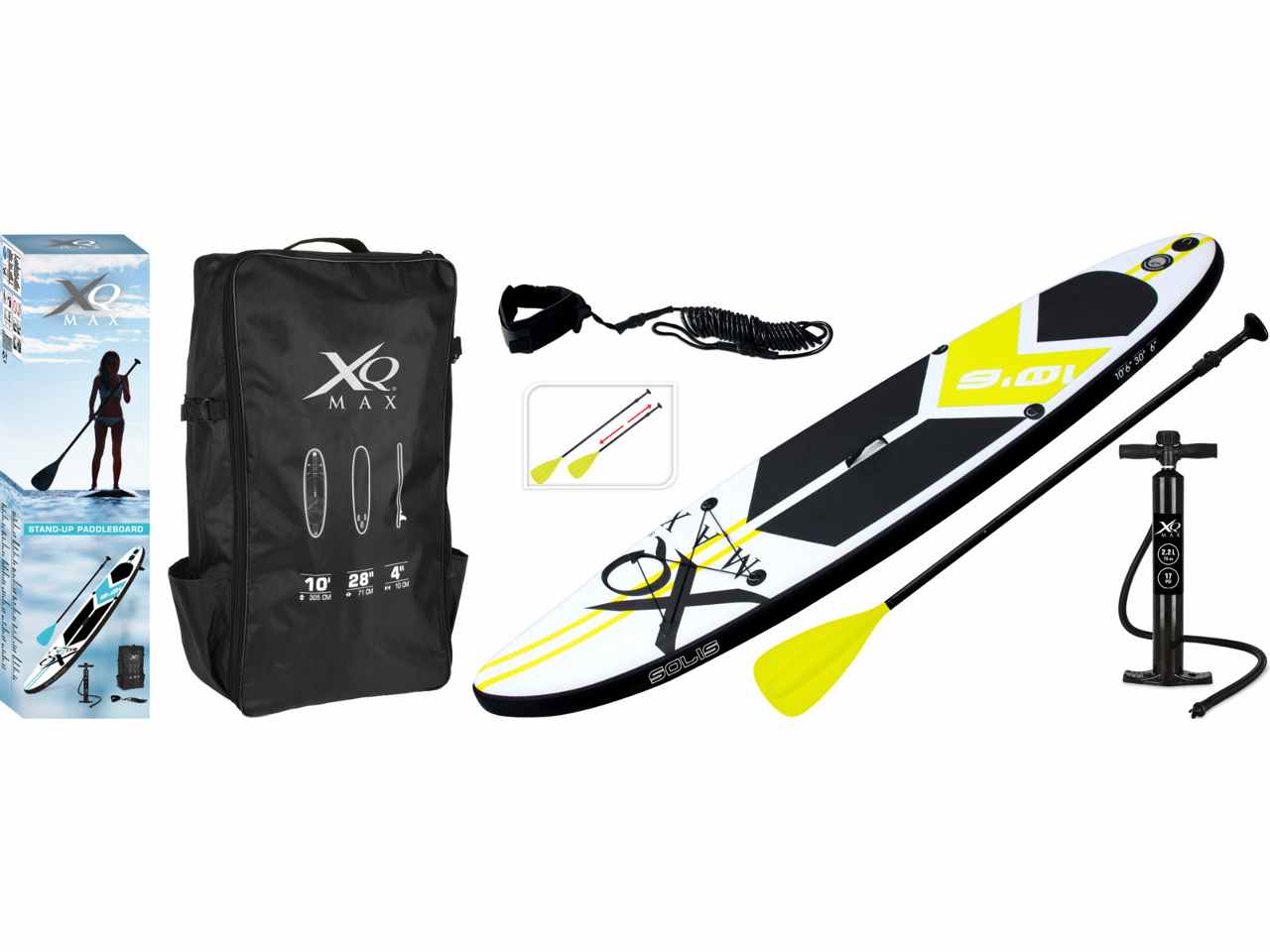 Tavola sup gonfiabile 320 xqmax lime