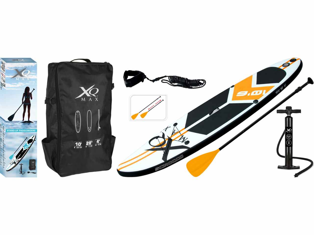 Tavola sup gonfiabile 320 xqmax arancione