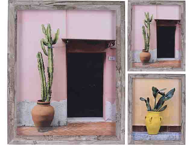 Porta foto legno 31x39cm 2ass hz1910750