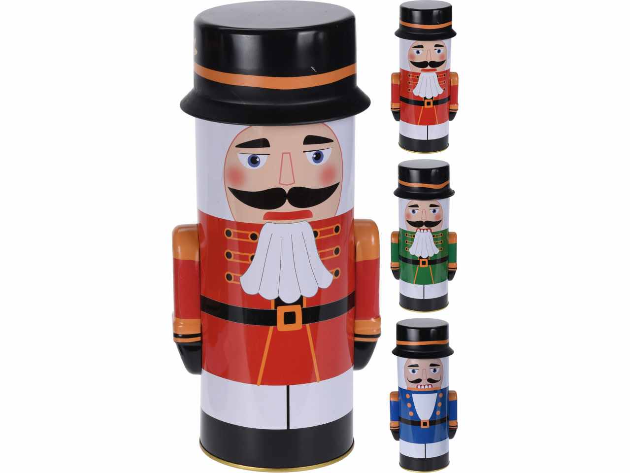 Barattolo latta natale 24cm