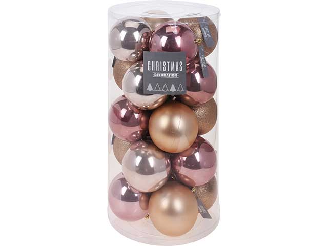 Sfera plastica rosa 12cm pretty can206110