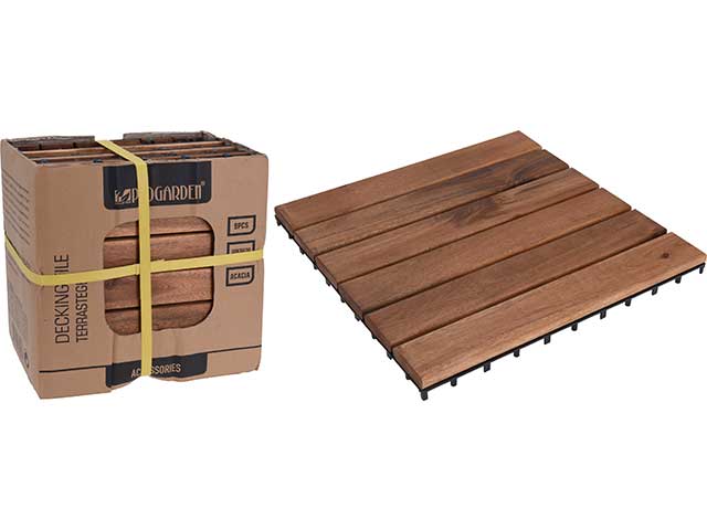 Piastrelle legno 30cm 9 pezzi vn2000010