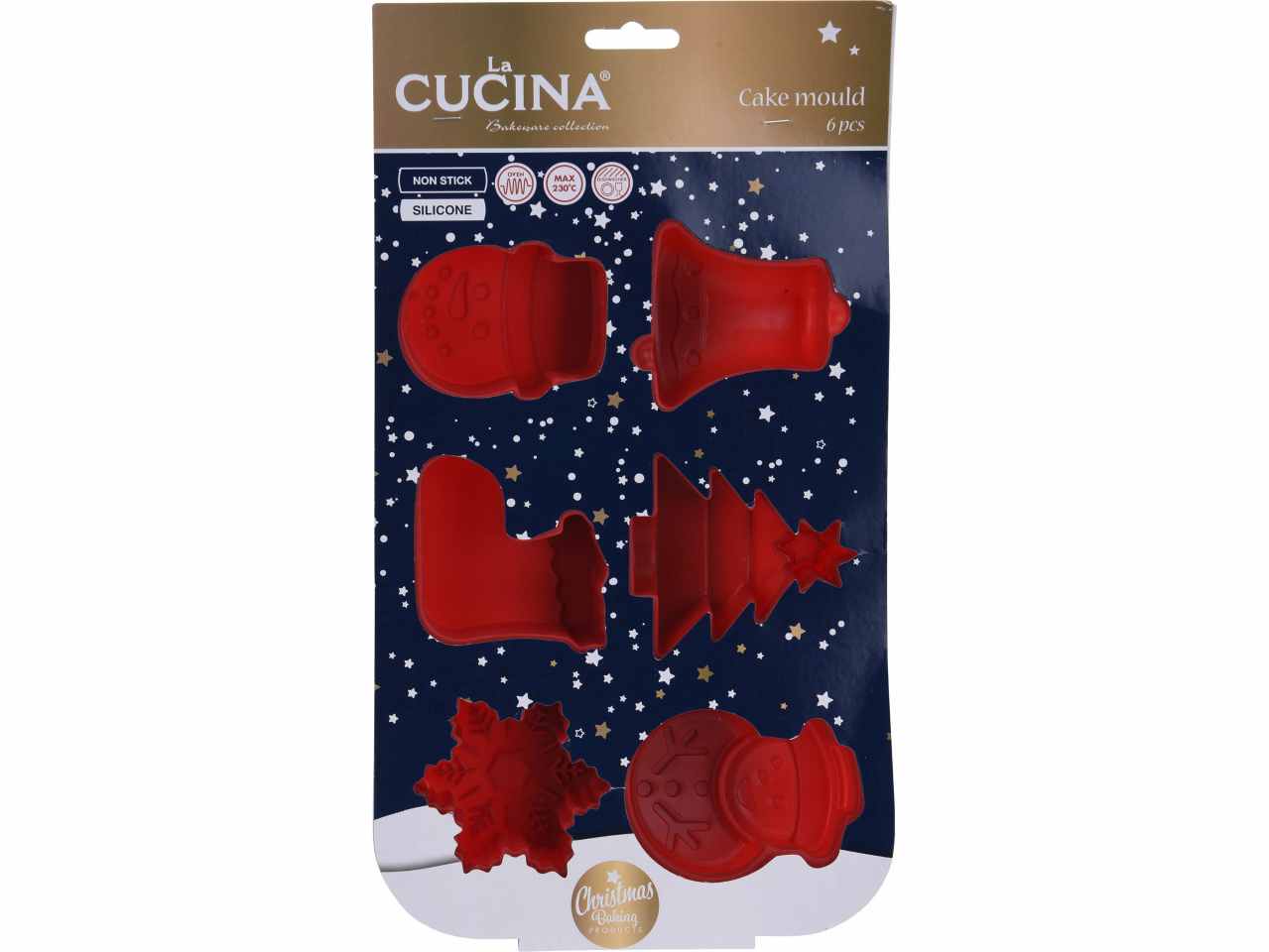 Stampo dolci natale silicone