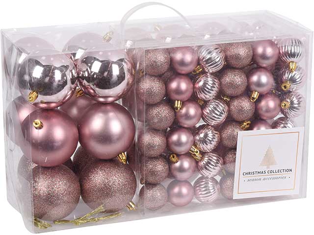 Sfera 94 pezzi rosa clracs100730