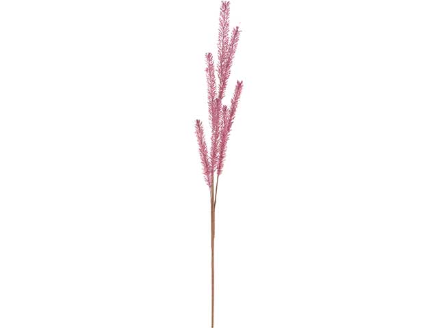 ramo piume 68cm rosa yza000830