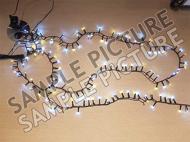 Catena luci 1000led bianco freddo/caldo ax8512140