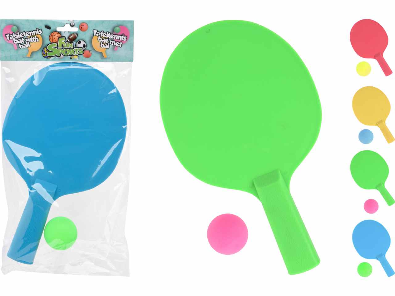 Racchettoni spiaggia da tavolo con pallina