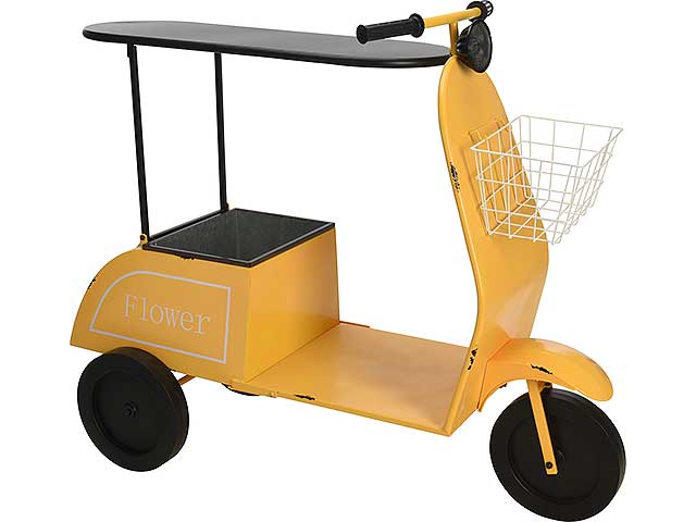 Tavolo scooter giallo 128x101cm bt1000380
