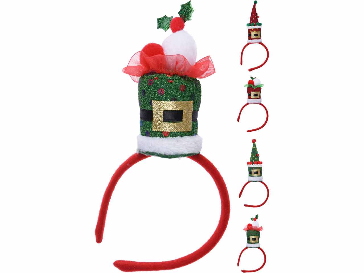 Cerchietto natalizio 28cm
