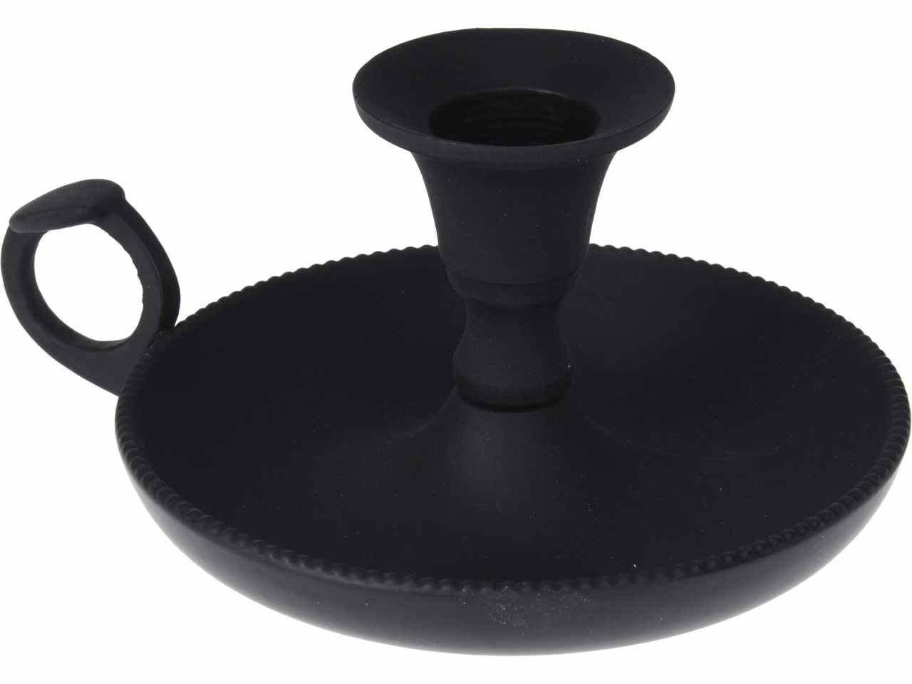 Portacandela 6cm nero