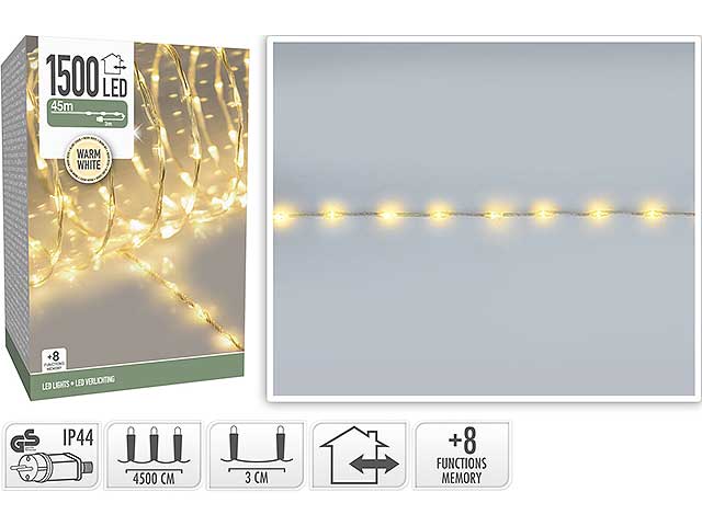 Catena luci 1500 led bianco caldo/freddo ax9621300
